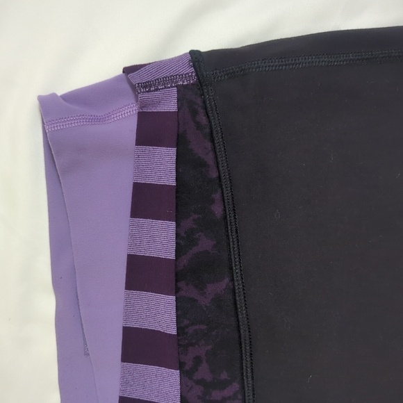 Lululemon Astro Pant Full-On Luon, Color Beautiful Baroque Deep Zinfandel Sz 10 - Picture 10 of 15